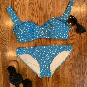 Marc by Marc Jacobs 2 Piece Retro Bathing Suit